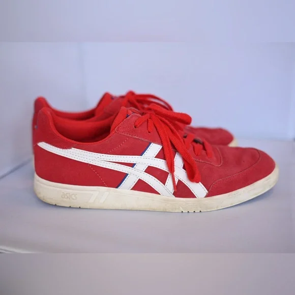 Mens Size 10 Ascis Gel- Vickka TRS Men's Shoes Classic Red H847l-601 Sneakers - Picture 2 of 10